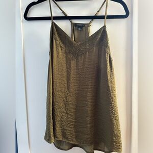 Halogen Green Sleeveless Backless Camisole
